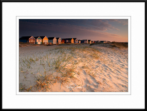 sunrise at hengistbury head